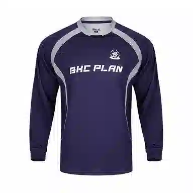 BKCXZICE Letter Patch Basketball Long Sleeve Tee