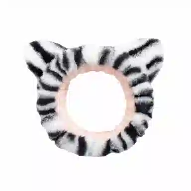 简应舒 猫耳朵洗脸化妆敷面膜专用 法兰绒 发带 女款