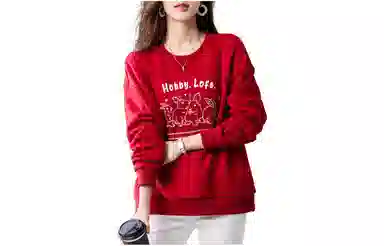 【dme】 字母休闲圆领长袖卫衣 女款