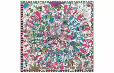 Hermes L'Epopee d'Hermes Pink