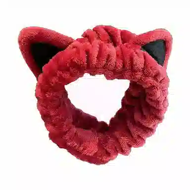 简应舒 敷面膜专用束洗脸可爱卡通 毛绒 发带 女款