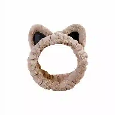 简应舒 敷面膜专用束洗脸可爱卡通 毛绒 发带 女款