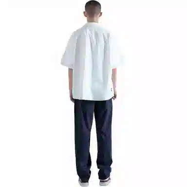 CLOT Panda Pocket Polo Shirt White