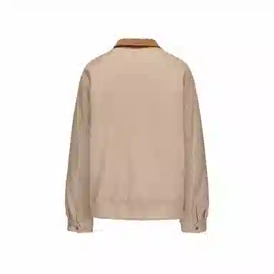 GALLIANO LANDOR Wool Corduroy Zip Jacket Khaki
