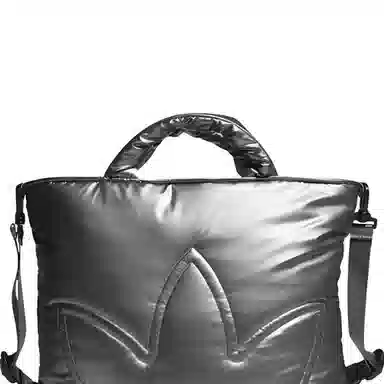 adidas Originals Glossy Shoulder Bag Silver Gray