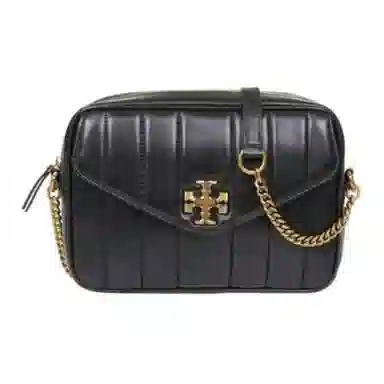 Tory Burch Kira Quilted Camera Bag Black