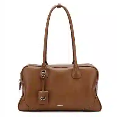 MCMIKO Boston Shoulder Bag Caramel Brown