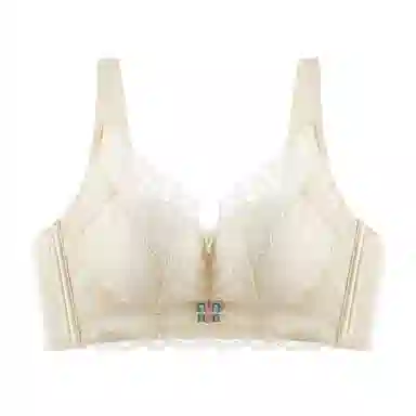 欧迪芬 舒适聚拢上托纯欲蕾丝全包软支撑侧收防外扩无钢圈文胸 女款