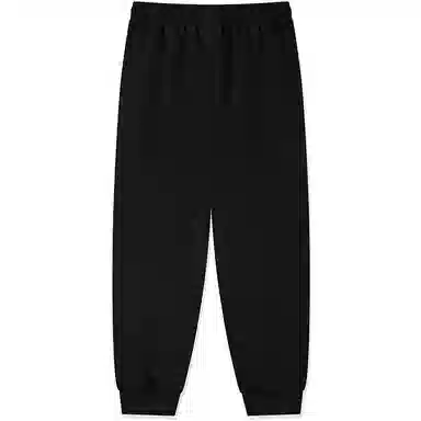 中小童 乔丹针织运动裤 舒适时尚百搭 黑色/白色