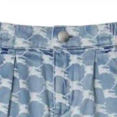 Burberry Ekd Denim Shorts