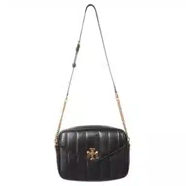 Tory Burch Kira Quilted Camera Bag Black