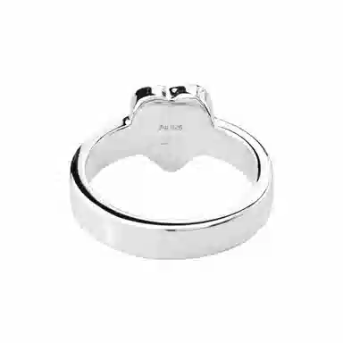 Gucci 925 Silver Heart Ring