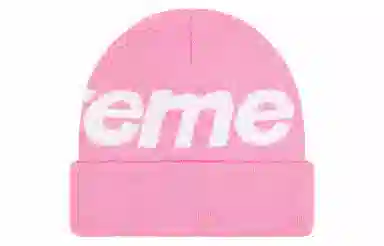 Supreme Week 10 big logo beanie