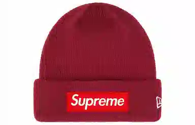 Supreme x New Era Box Logo Beanie