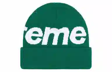 Supreme Week 10 big logo beanie