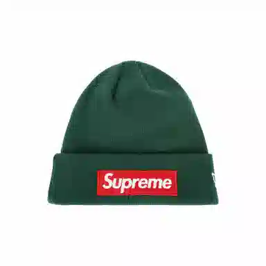 Supreme x New Era Box Logo Beanie