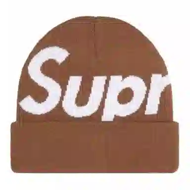 Supreme Week 10 big logo beanie