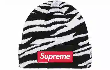 Supreme x New Era Box Logo Beanie