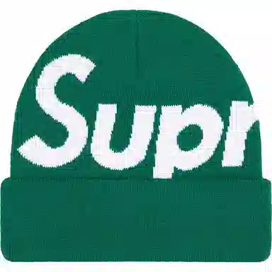 Supreme Week 10 big logo beanie