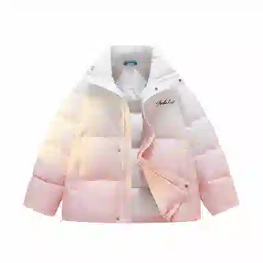 ROBINHOOD Gradient Logo Down Jacket