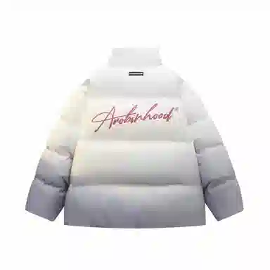 ROBINHOOD Gradient Logo Down Jacket