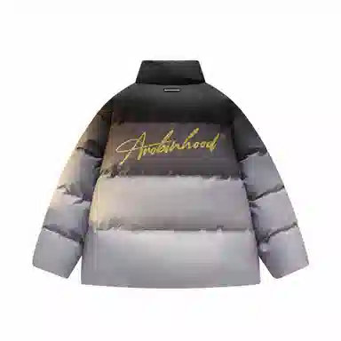 ROBINHOOD Gradient Logo Down Jacket