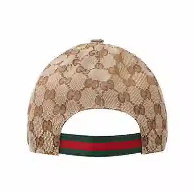 Gucci GG Canvas Baseball Cap Beige/Ebony