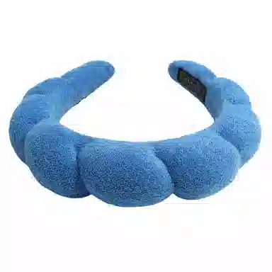 彤彤兔 百搭简约小清新云朵海绵 时尚高颅顶压发 绒布 发箍 女款