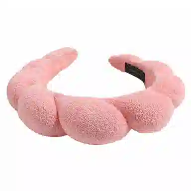 彤彤兔 百搭简约小清新云朵海绵 时尚高颅顶压发 绒布 发箍 女款