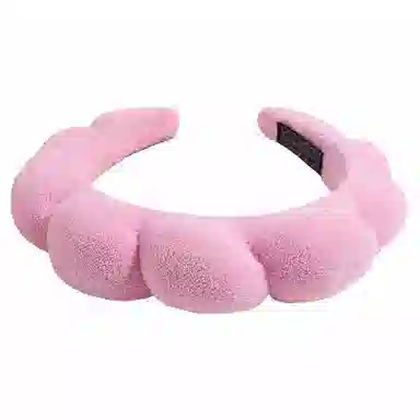 彤彤兔 百搭简约小清新云朵海绵 时尚高颅顶压发 绒布 发箍 女款