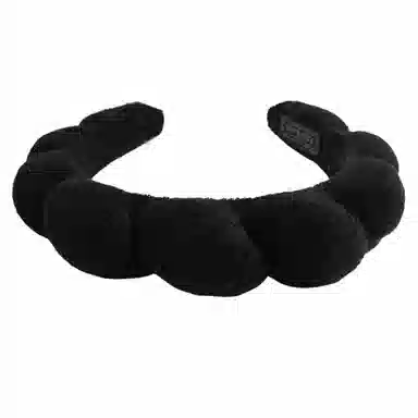 彤彤兔 百搭简约小清新云朵海绵 时尚高颅顶压发 绒布 发箍 女款