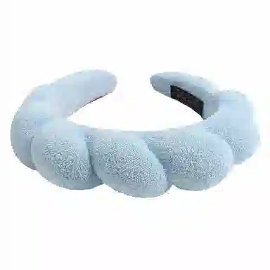 彤彤兔 百搭简约小清新云朵海绵 时尚高颅顶压发 绒布 发箍 女款