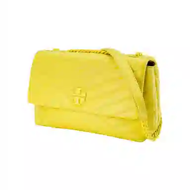 Tory Burch Kira Chevron Crossbody Yellow