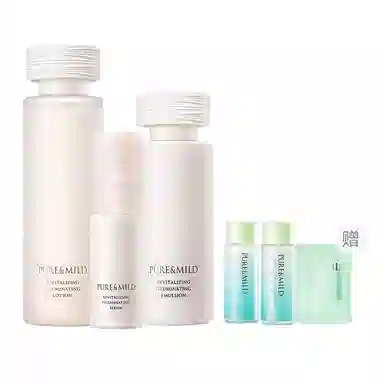 泊美 光采水乳套装 紧致提亮