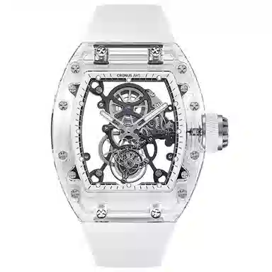 CRONUSART Tourbillon Sapphire Barrel Men's Watch