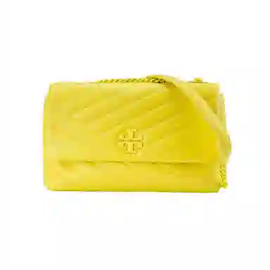 Tory Burch Kira Chevron Crossbody Yellow