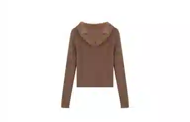 APEA Bear Ear Hoodie Cardigan