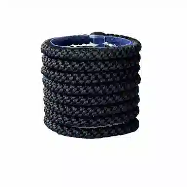 丹琴 丹麦时尚高弹力加粗加厚发绳高端百搭编织头饰简约发饰 皮筋 头绳 女款