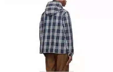 Burberry Hooded Jacket Navy