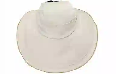 优幽兰 简约 夏季防紫外线遮阳帽大帽檐显脸小太阳帽潮流休闲可折叠渔夫帽舒适透气空顶帽户外出游推荐 聚酯纤维 防晒帽 女款