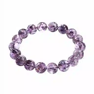 金戟 紫阿赛 紫晶圆珠事业有成水逆退散 新中式增强运势高级感梦幻好运 水晶 手串 男女同款情侣款