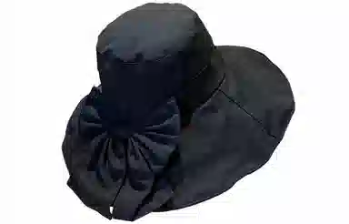 优幽兰 时尚大帽檐 户外出游 遮脸韩版潮流简约防风沙滩出游 聚酯纤维 防晒帽 女款