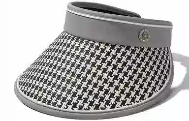 优幽兰 出行旅游大帽檐韩版编织遮脸时尚开车骑行透气防紫外线大脸显小 聚酯纤维 防晒帽 女款