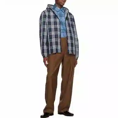 Burberry Hooded Jacket Navy