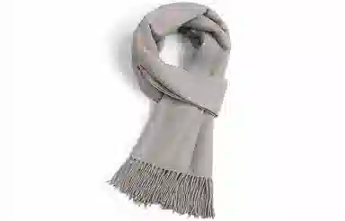 优幽兰 针织加厚护脖子 防风防寒 保暖简约高级感学生 仿羊绒 绒线围巾 女款