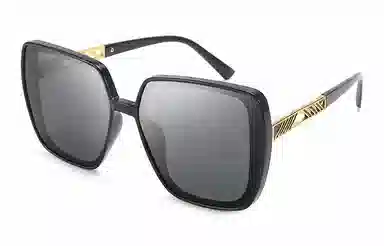 优幽兰 墨镜小众高级感圆脸遮阳休闲户外旅游百搭潮流气质显脸偏光眼镜街拍防晒显瘦简约时尚穿搭 方形 太阳眼镜 男女同款情侣款