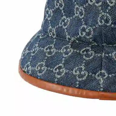 Gucci GG Canvas Bucket Hat Blue