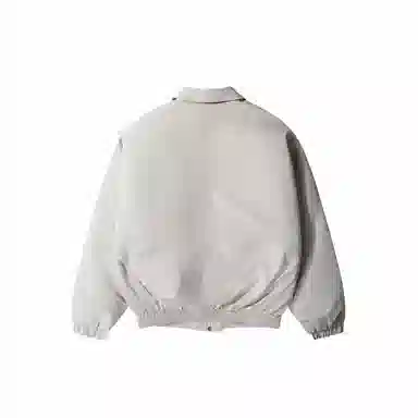 我是大卫 日系翻领高级感休闲轻熟风双拉链棉服 男女同款