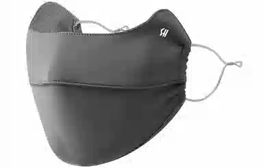 优幽兰 护眼角显脸小高颜值户外出行遮阳防紫外线纯色透气脸罩开车骑行推荐 锦纶 氨纶 防晒面罩 男女同款情侣款