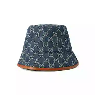 Gucci GG Canvas Bucket Hat Blue